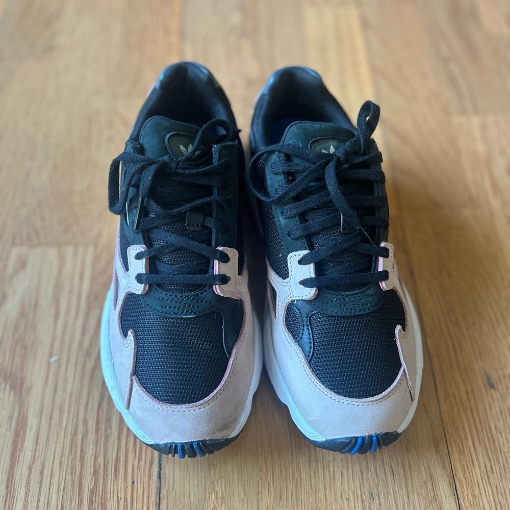 ADIDAS Black and Pink Sneakers